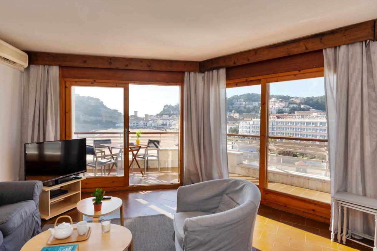 Edificio Tropicana Tossa de Mar Bagian luar foto